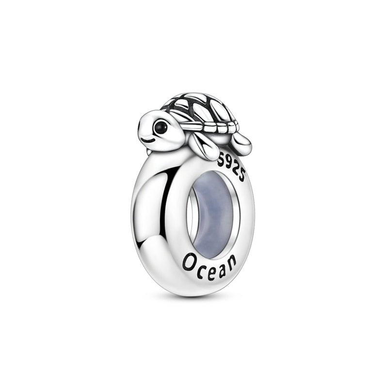 Sea Turtle “Ocean” Spacer Charm