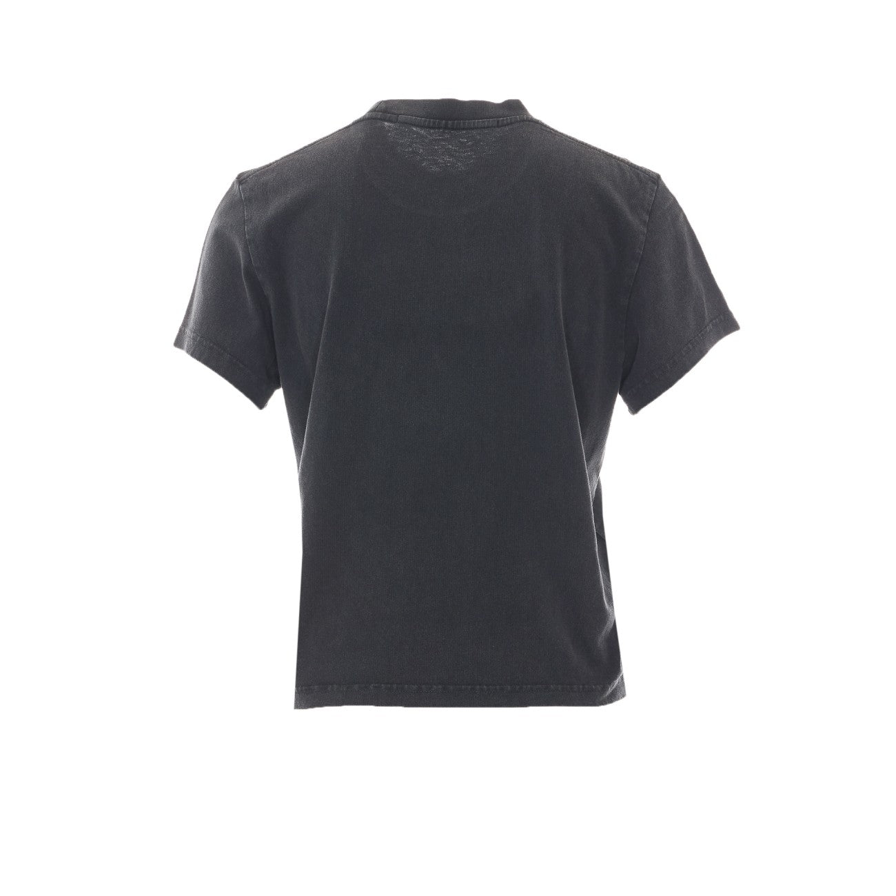Alexander Wang Women Shrunken Mirrored Logo T-Shirt