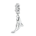Silver Dolphin Dangle Charm
