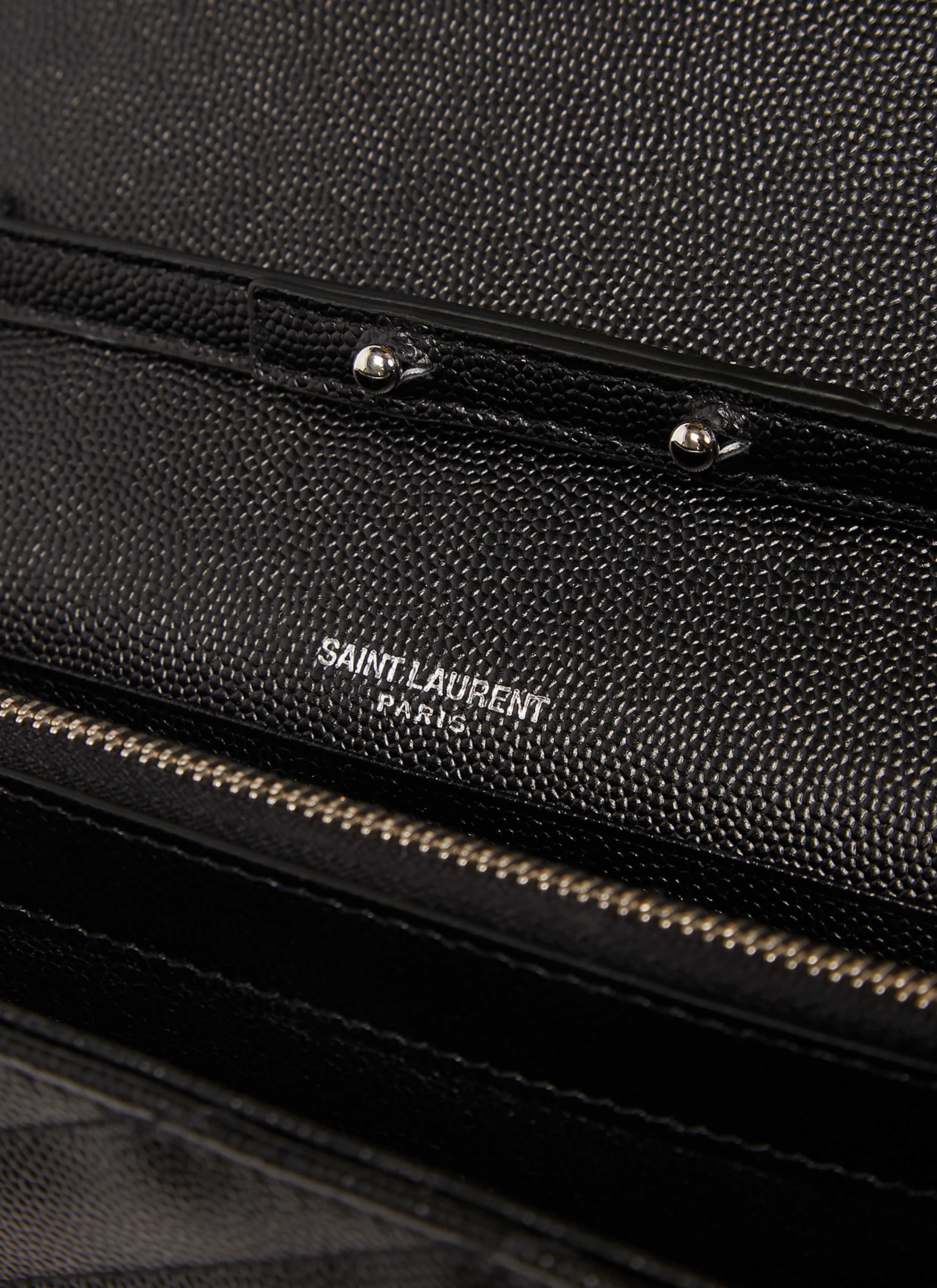 Saint Laurent Women Ysl Monogrammed Wallet Bag