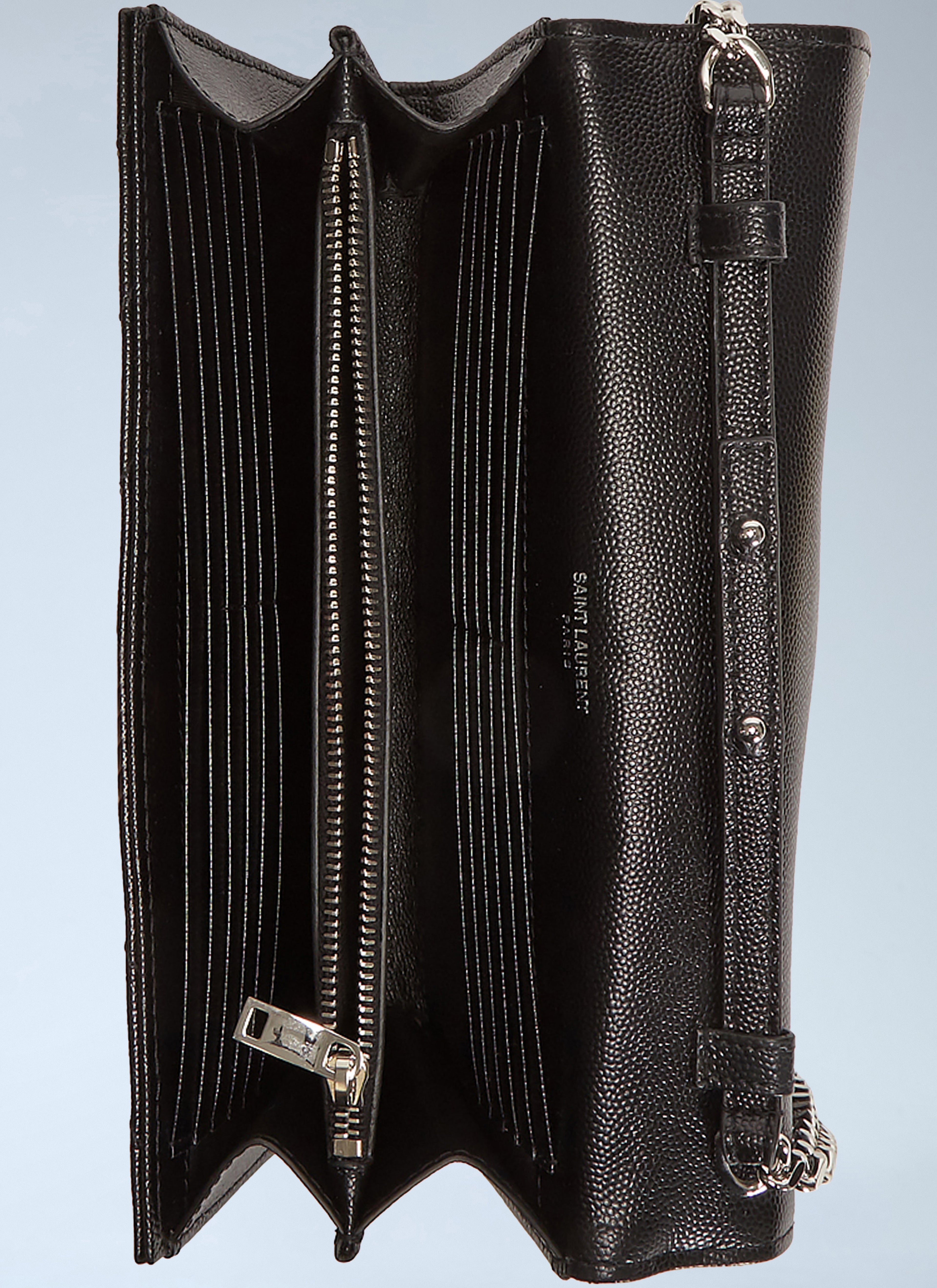 Saint Laurent Women Ysl Monogrammed Wallet Bag