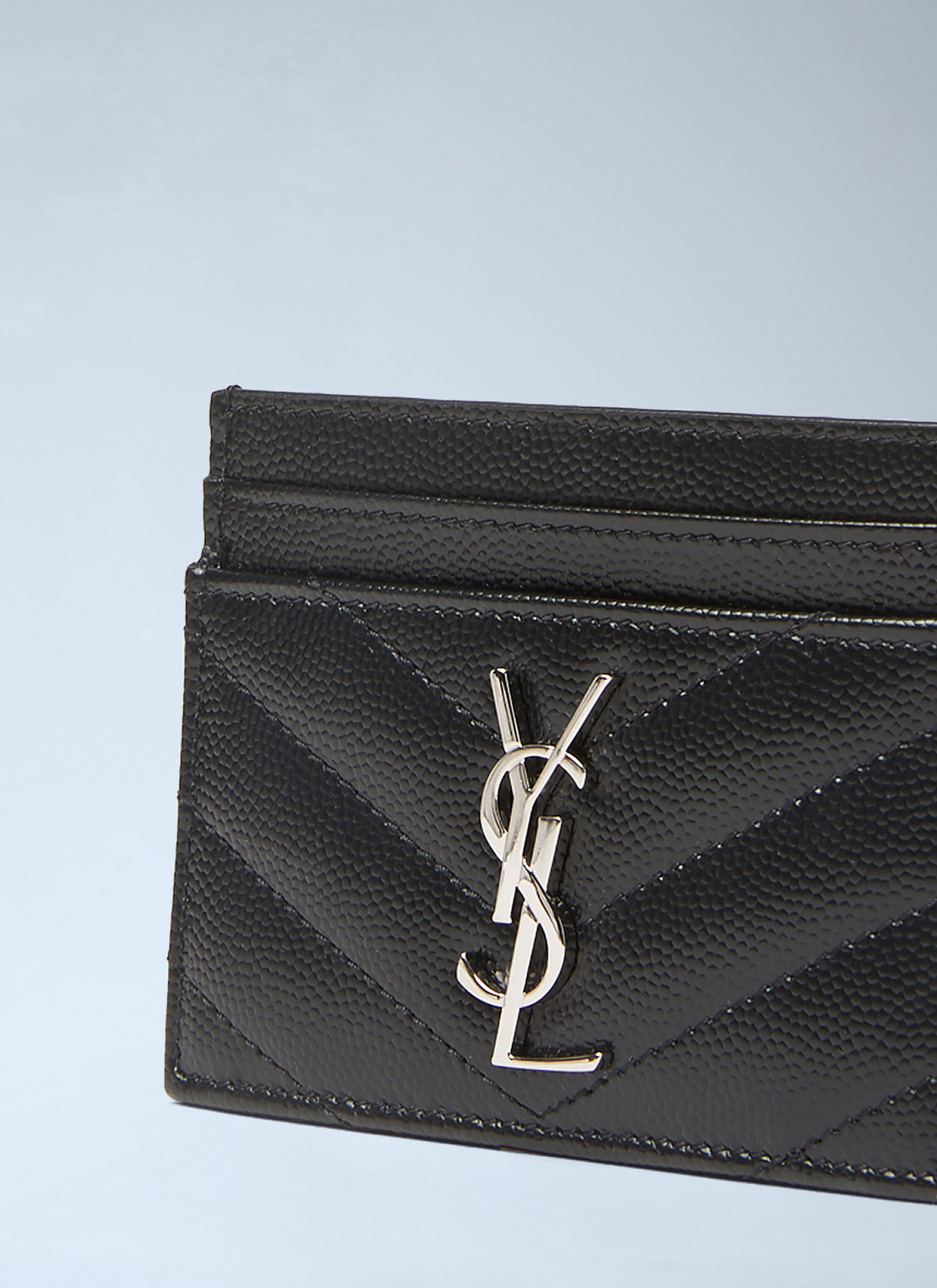 Saint Laurent Women Cassandre Matelassé Cardholder