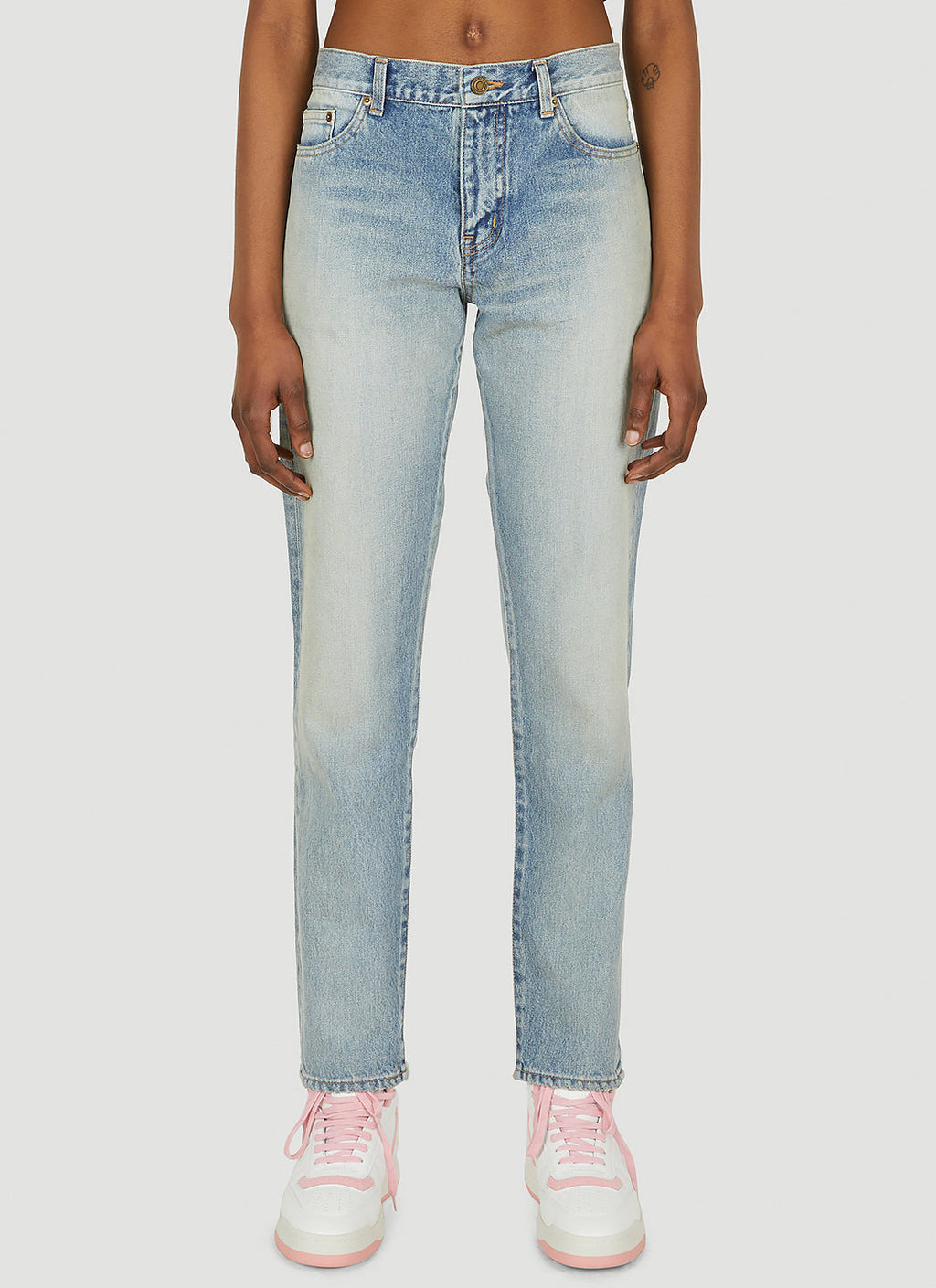 Saint Laurent Women Boyfriend Jeans