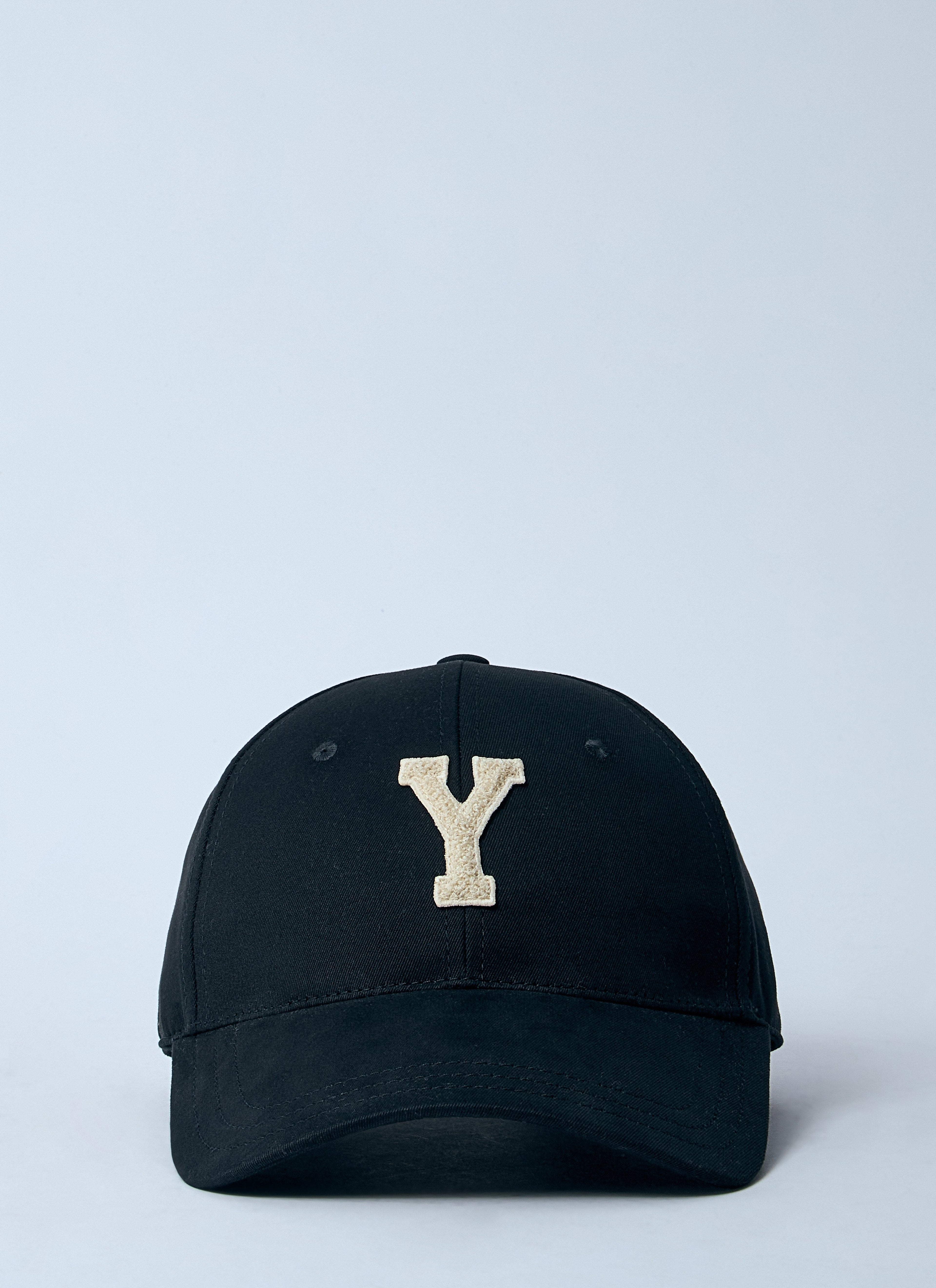 Saint Laurent Men Logo Motif Baseball Cap