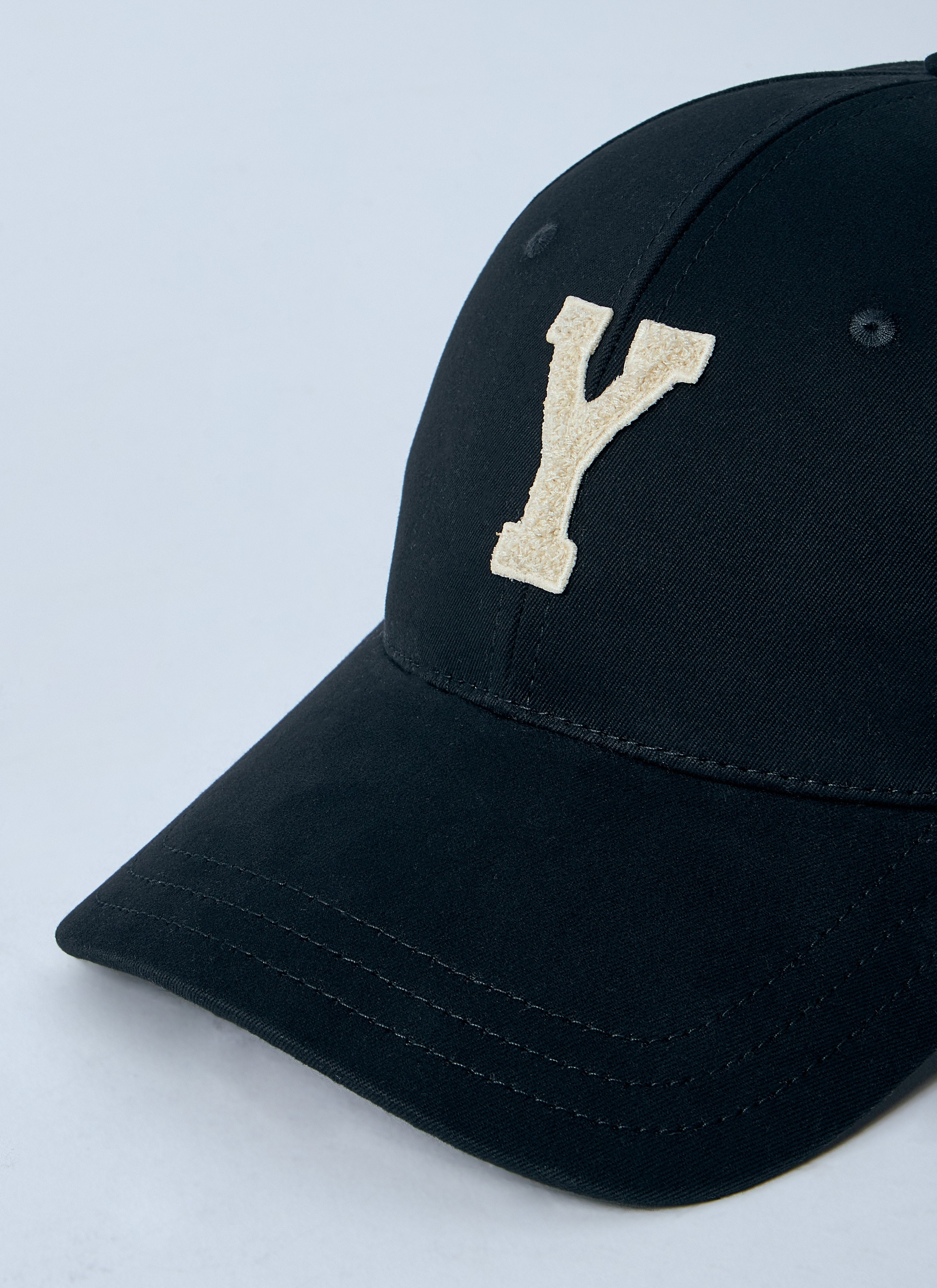 Saint Laurent Men Logo Motif Baseball Cap
