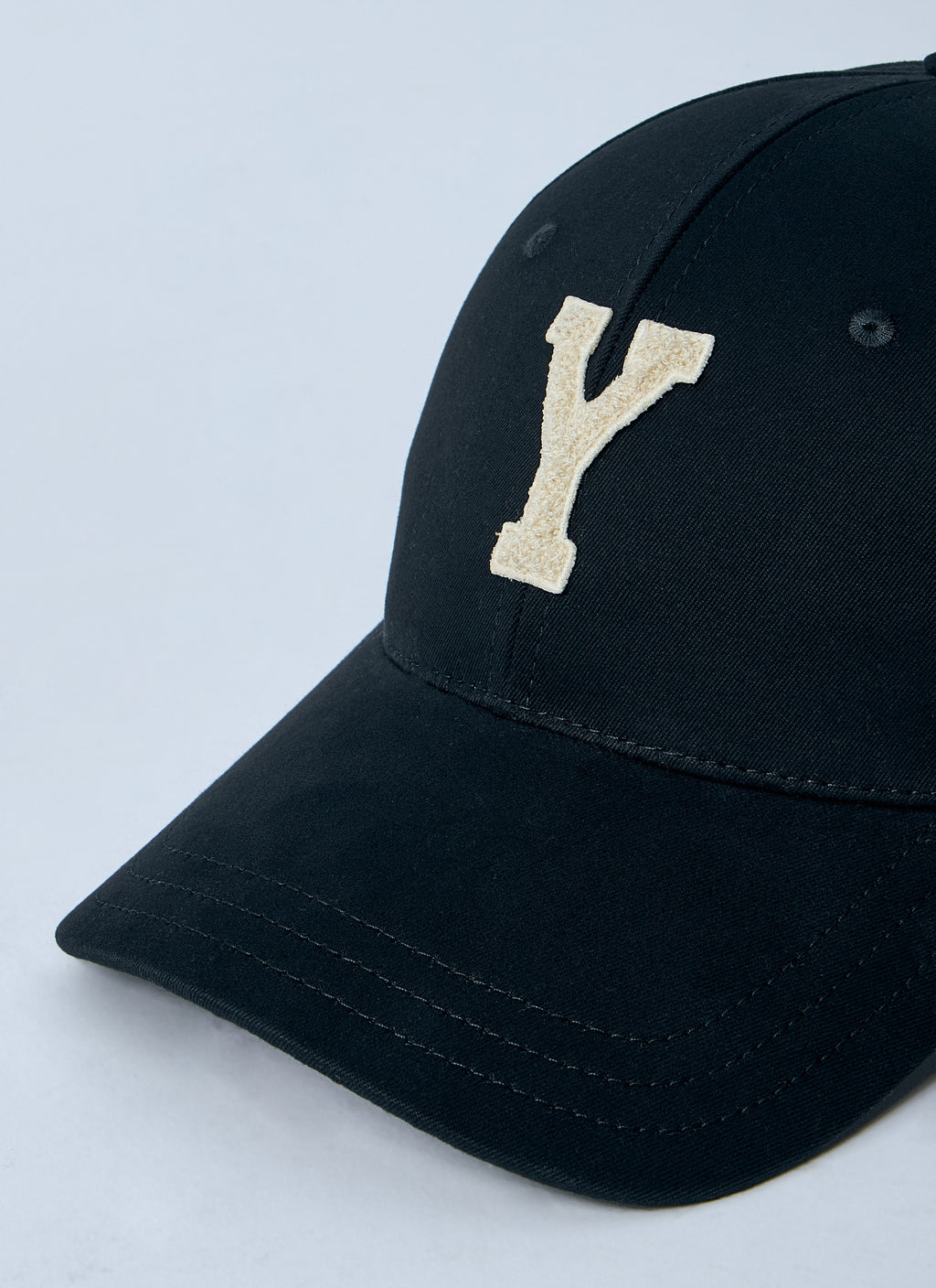 Saint Laurent Men Logo Motif Baseball Cap