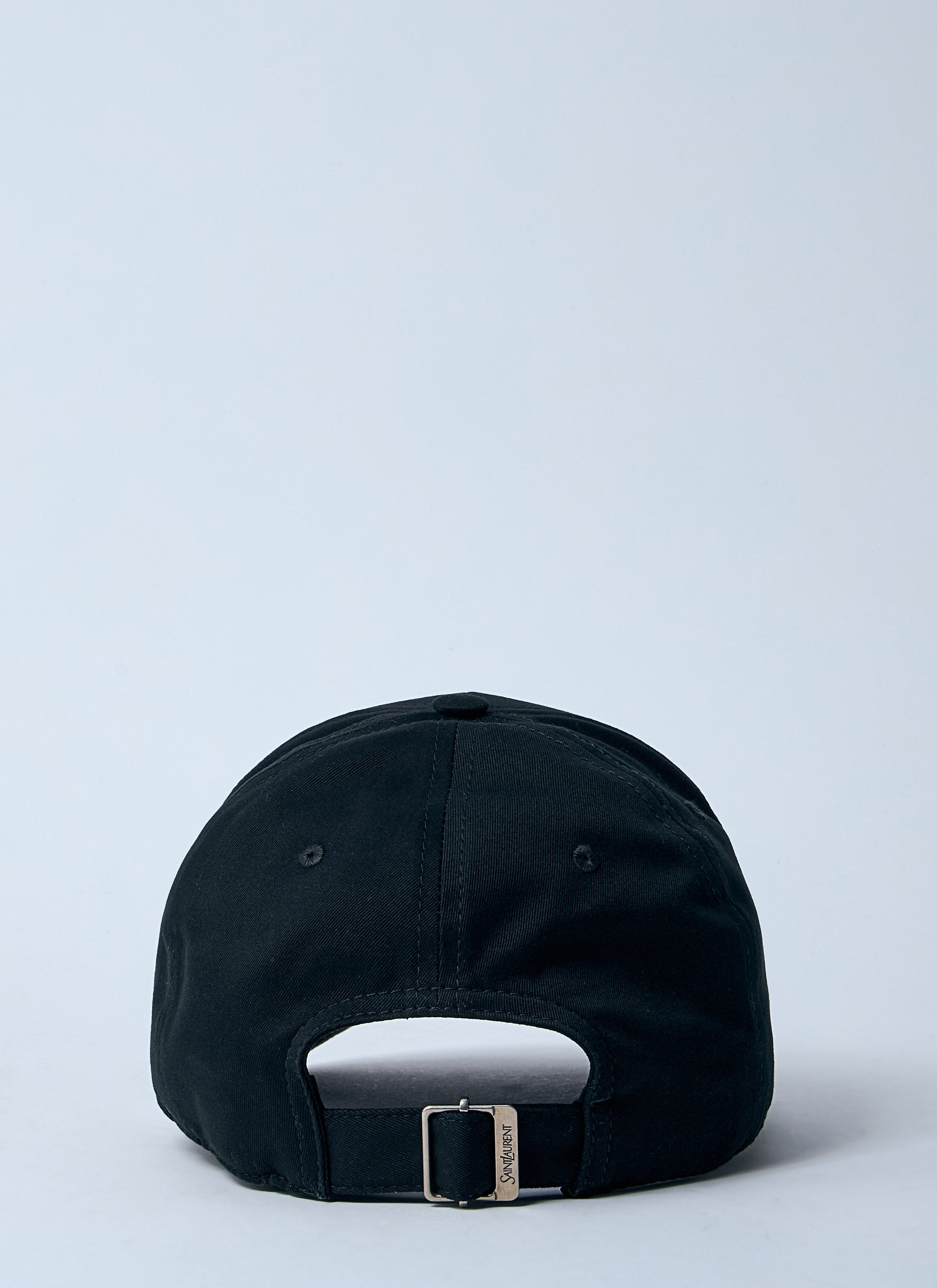 Saint Laurent Men Logo Motif Baseball Cap