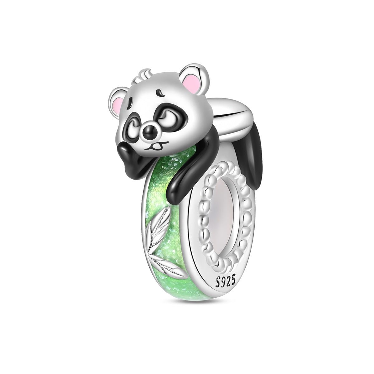 Sleeping Panda & Bamboo Glow Charm