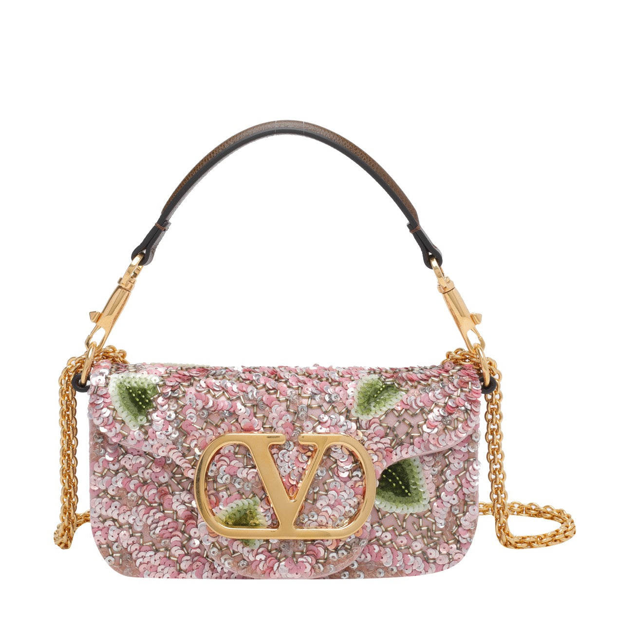 Valentino Garavani Women Small Embroidered Loco' Shoulder Bag