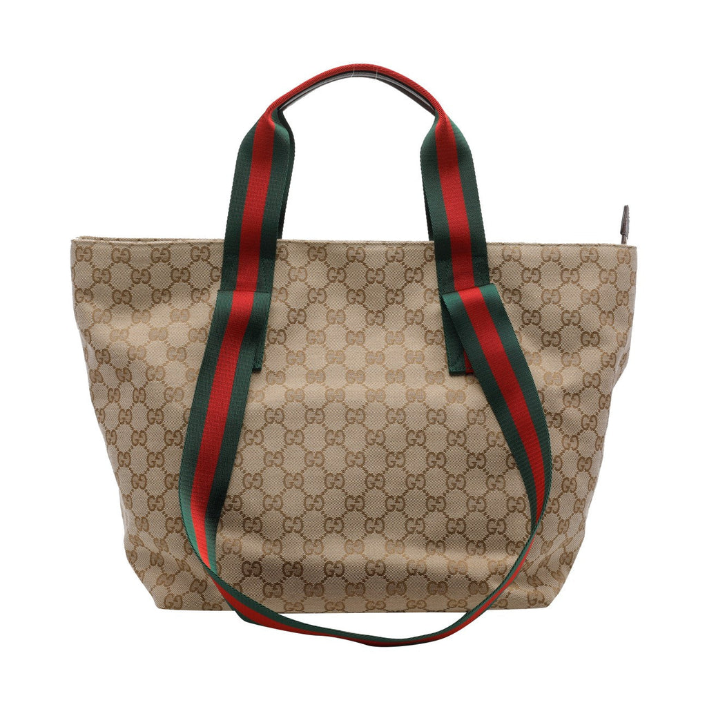 Gucci Men Small Gg Motif Shopping Bag