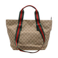 Gucci Men Small Gg Motif Shopping Bag