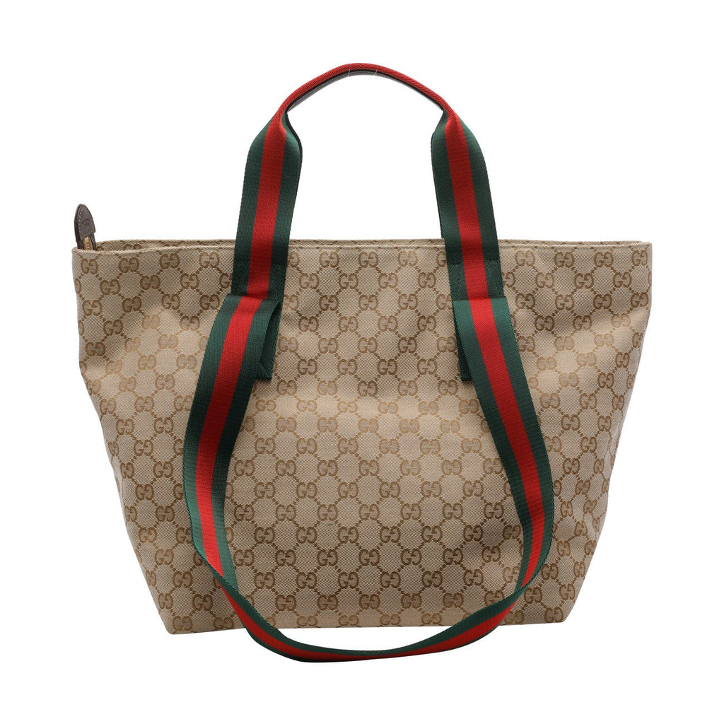 Gucci Men Small Gg Motif Shopping Bag