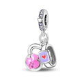 Smartwatch & Kettlebell Dangle Charm