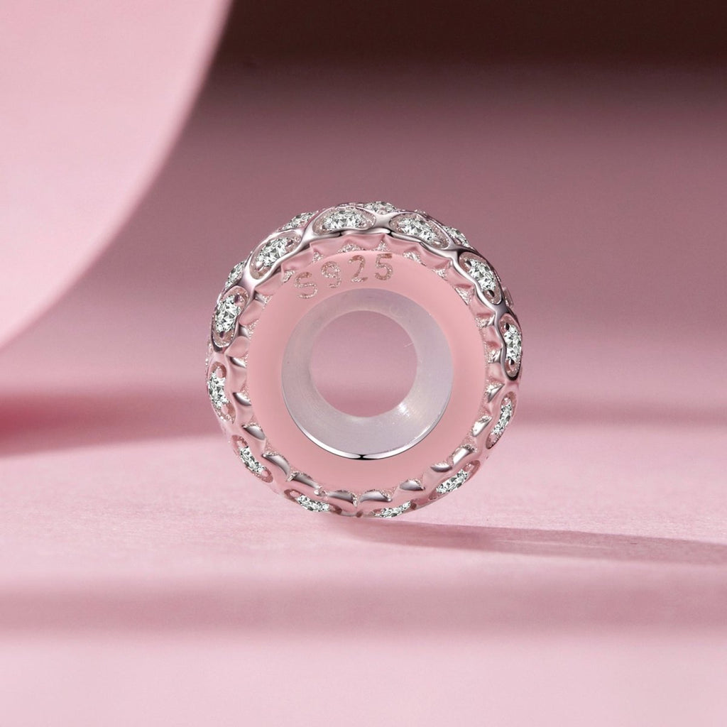 Sparkling Heart Mosaic Charm