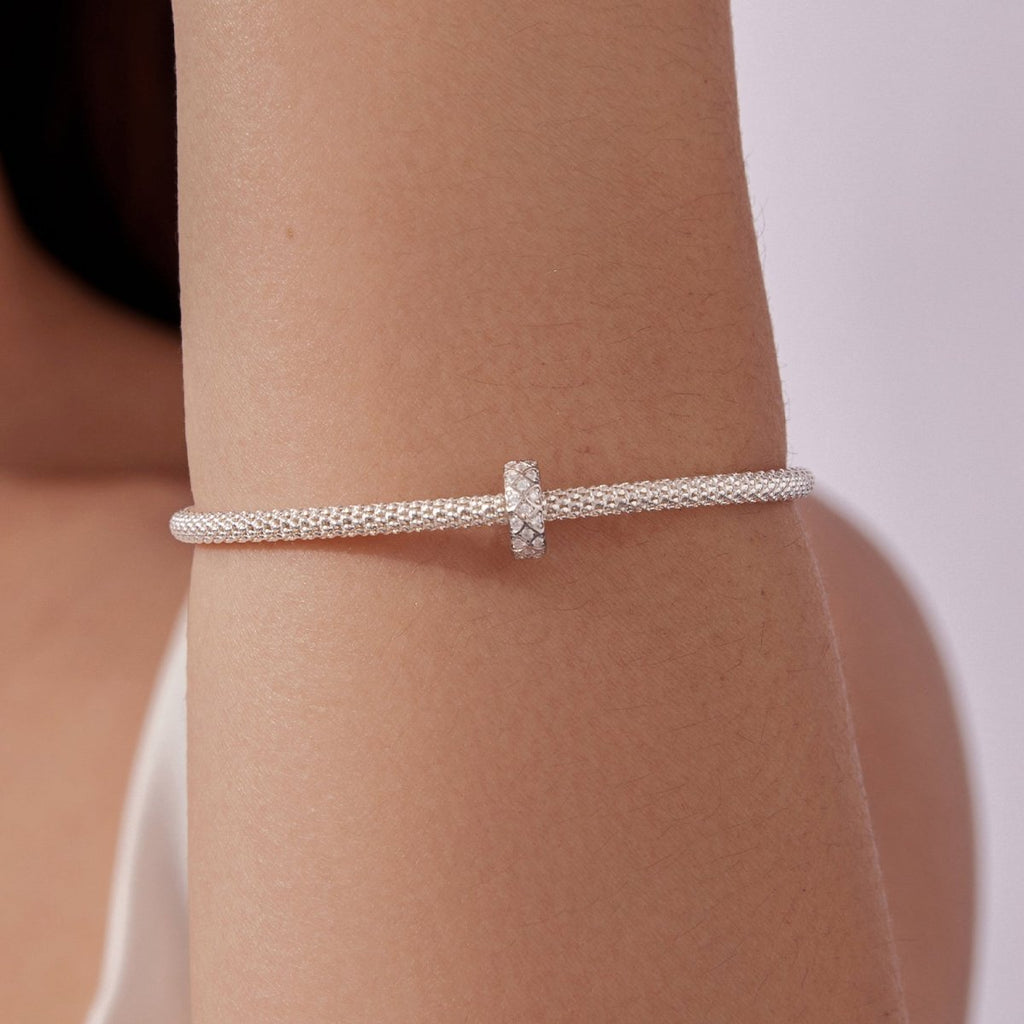 Sparkling Heart Mosaic Charm