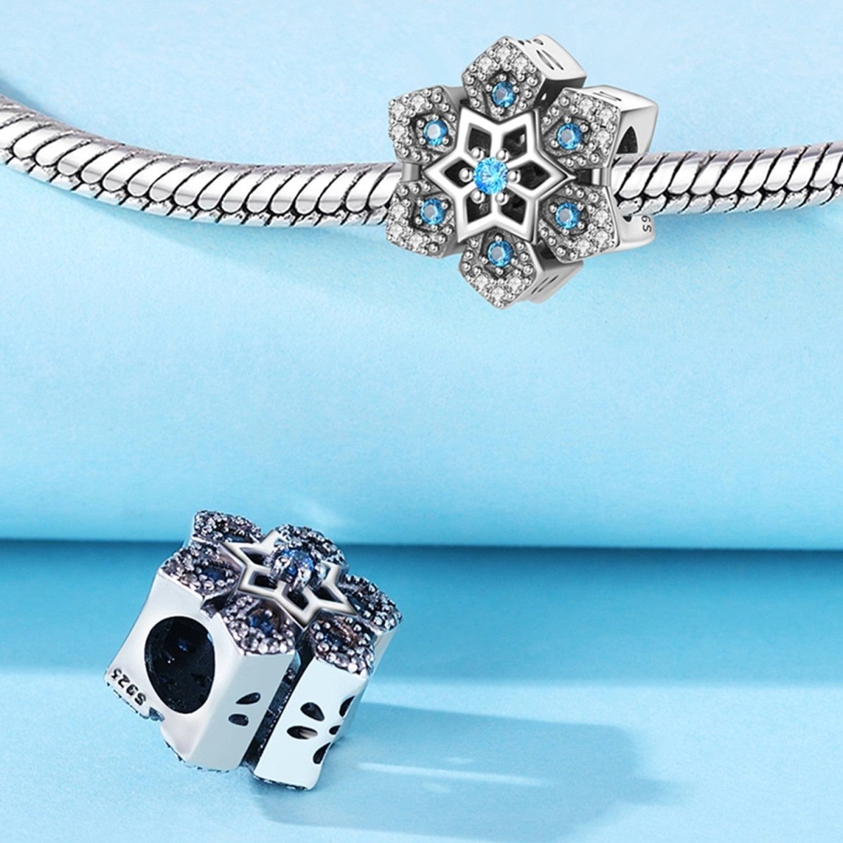 Festive Snowflake Charm