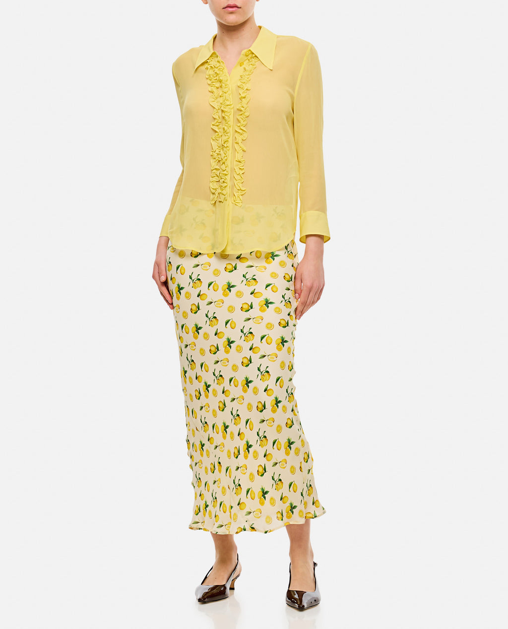 Stella Mccartney Women Ruffled Slim Shirt