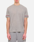 Thom Browne Men Ribbed Cuff T-Shirt