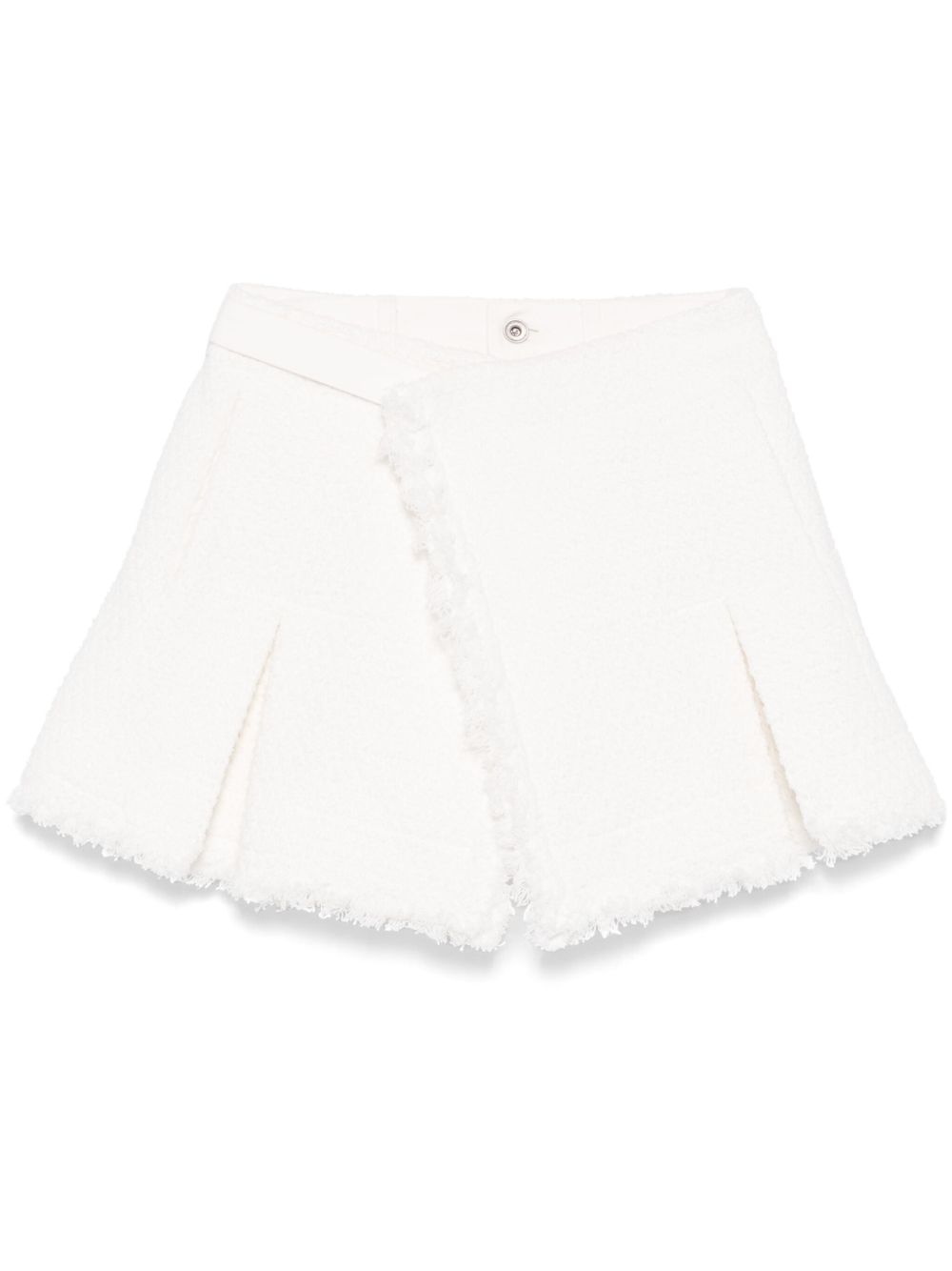 Sacai Women Denim Mix Shorts