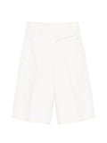Ami Paris Women Cotton Bermuda Shorts
