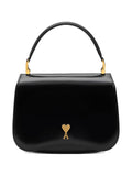 Ami Paris Women Paris Paris Leather Handbag