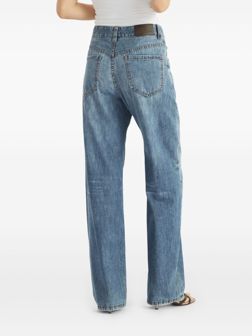 Brunello Cucinelli Women Denim Cotton Jeans