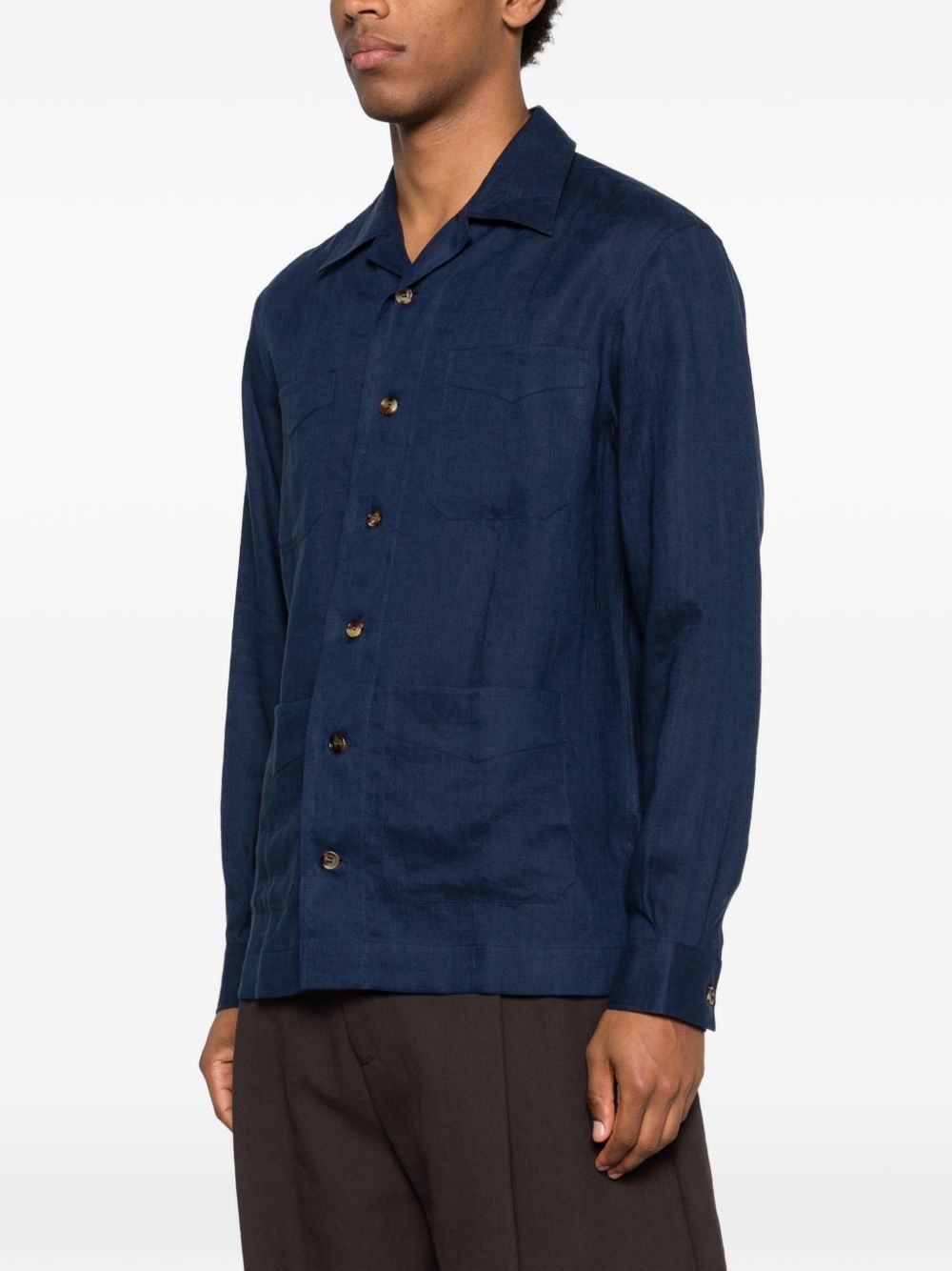 Brunello Cucinelli Women Linen Shirt
