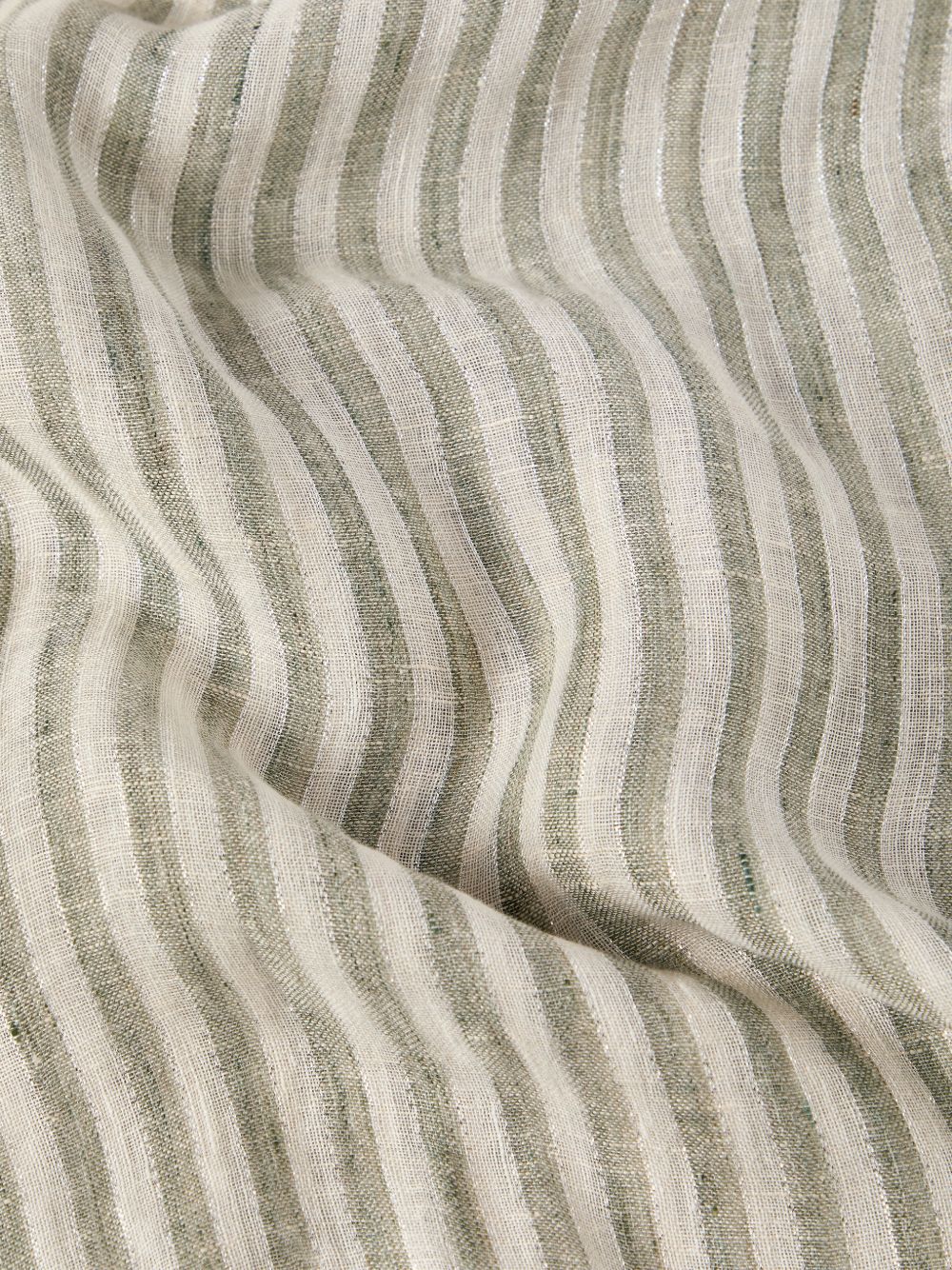 Brunello Cucinelli Women Striped Linen Scarf