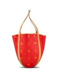 Celine Women Drop Large Jacquard Bucket Bag
