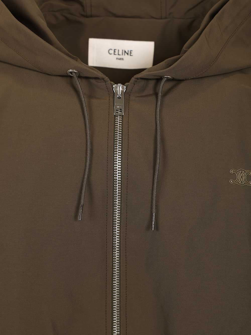 Celine Men Nylon Blouson Jacket