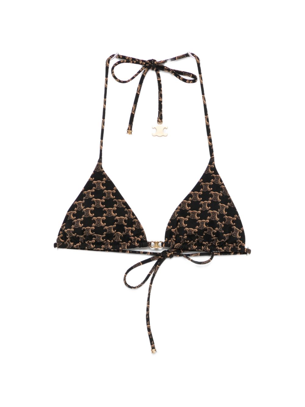 Celine Women Triomphe Bikini Top