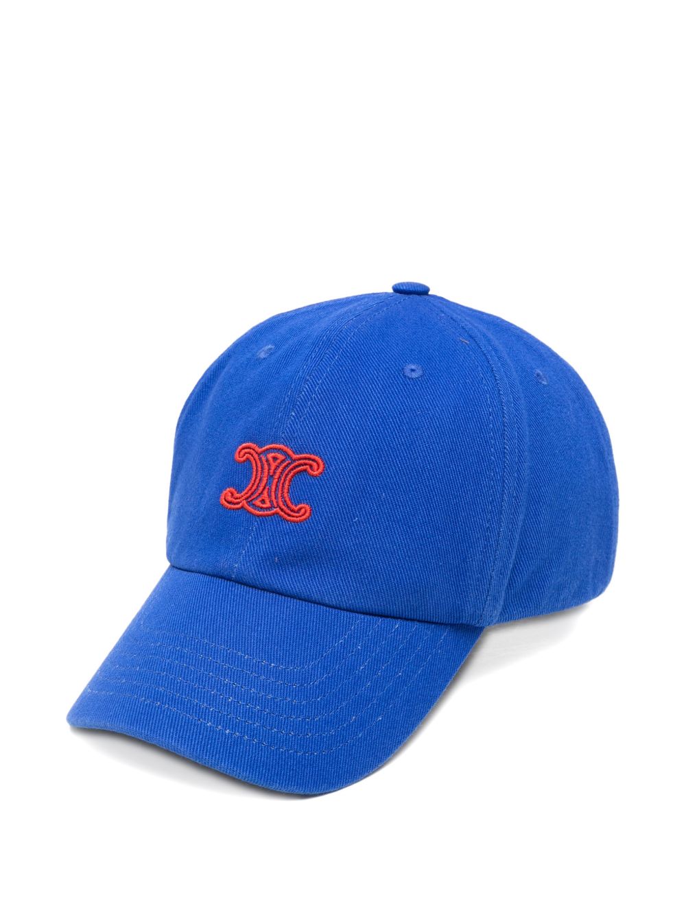 Celine Men Logo Cotton Baseball Cap