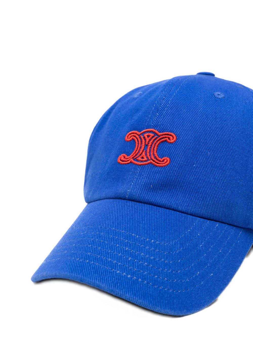 Celine Men Logo Cotton Baseball Cap