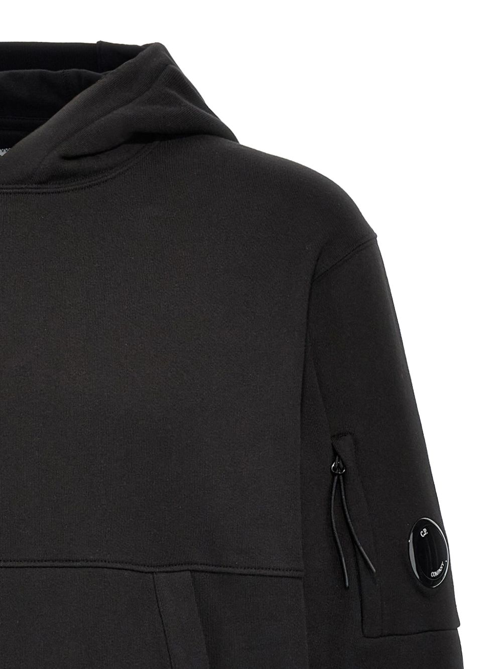C.P. Company Men Logo Cotton Hoodie