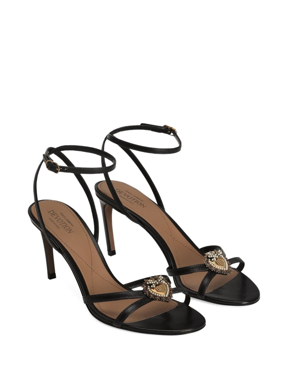 Dolce & Gabbana Women Devotion Leather Sandals