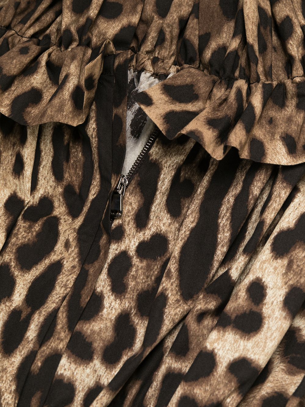 Dolce & Gabbana Women Leopard Print Short Dress