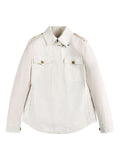 Fay Women Cotton Shirt Jacket