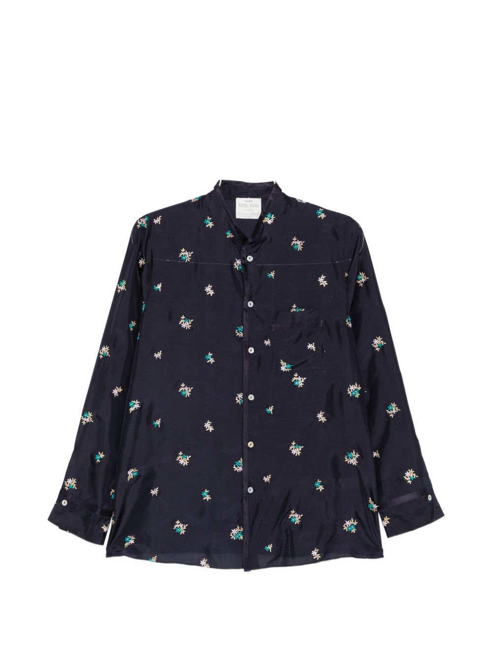 Forte Forte Women Embroidered Silk Shirt