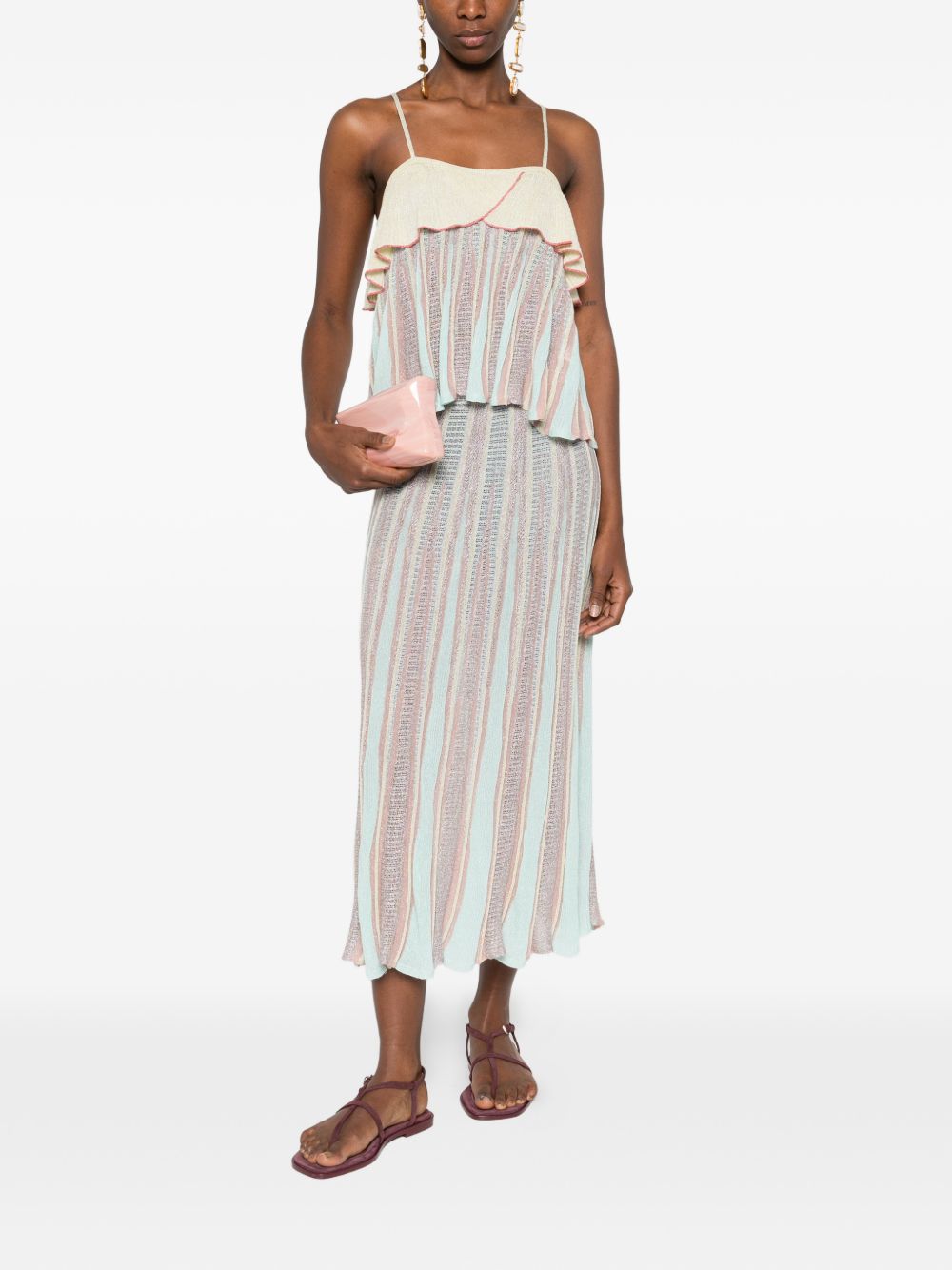 Forte Forte Women Pleated Long Skirt