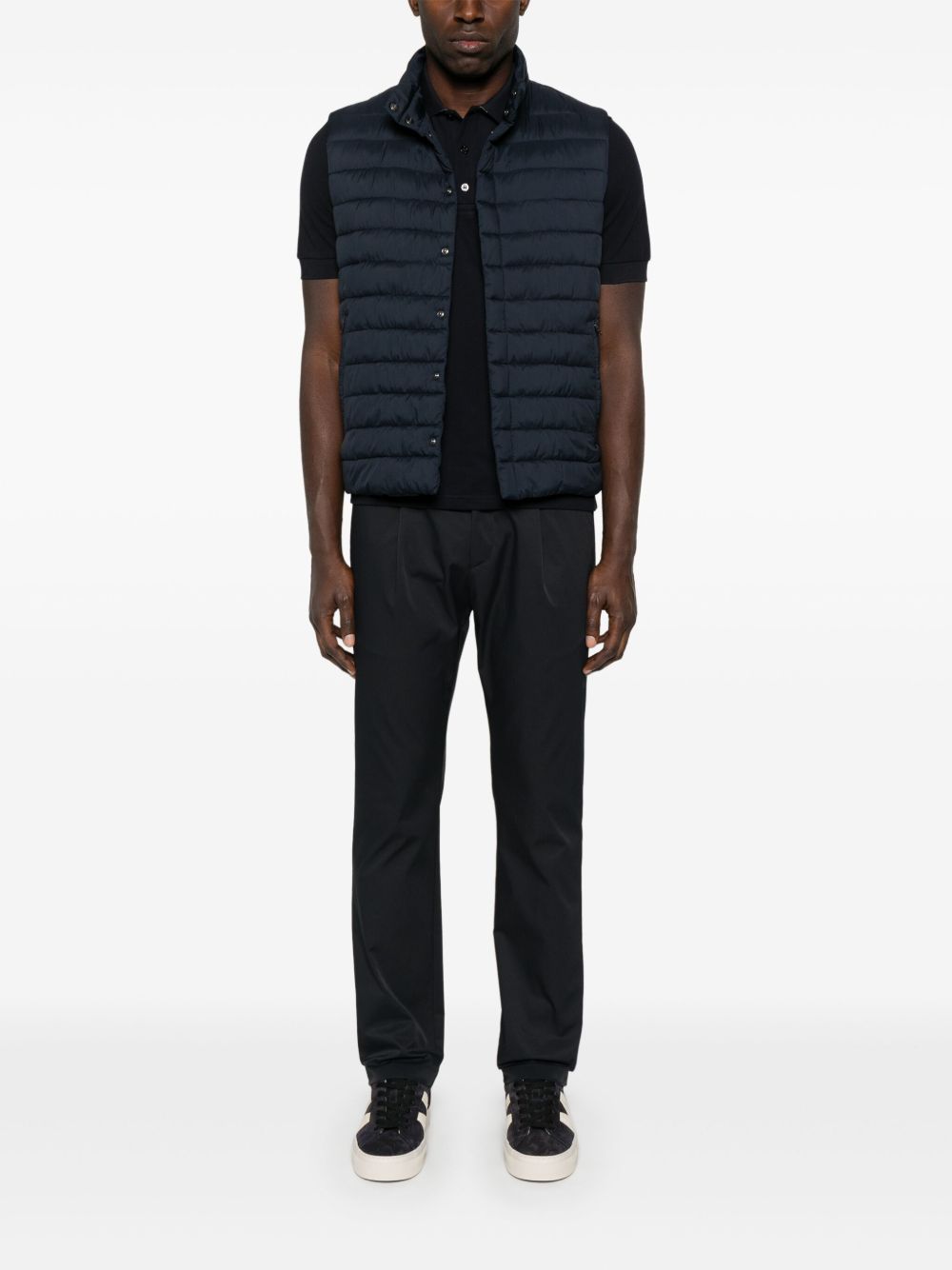 Herno Men Logo Cotton Polo Shirt