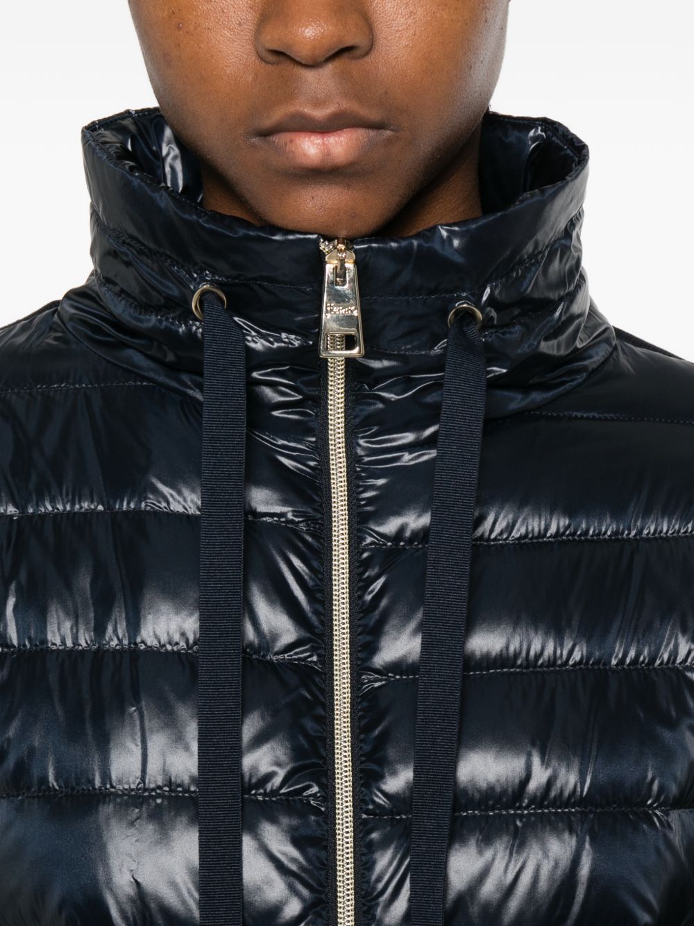 Herno Women Cotton And Nylon Down Jacket