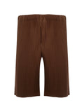 Homme Plisse' Issey Miyake Men Pleated Bermuda Shorts