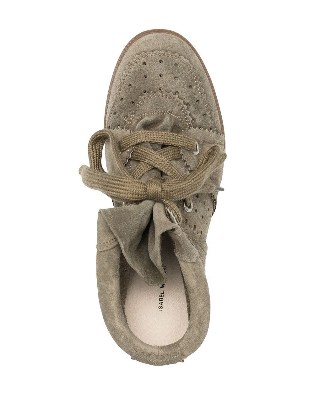Isabel Marant Women Bobby Leather Sneakers