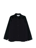 Loewe Men Knitted Cotton Overshirt