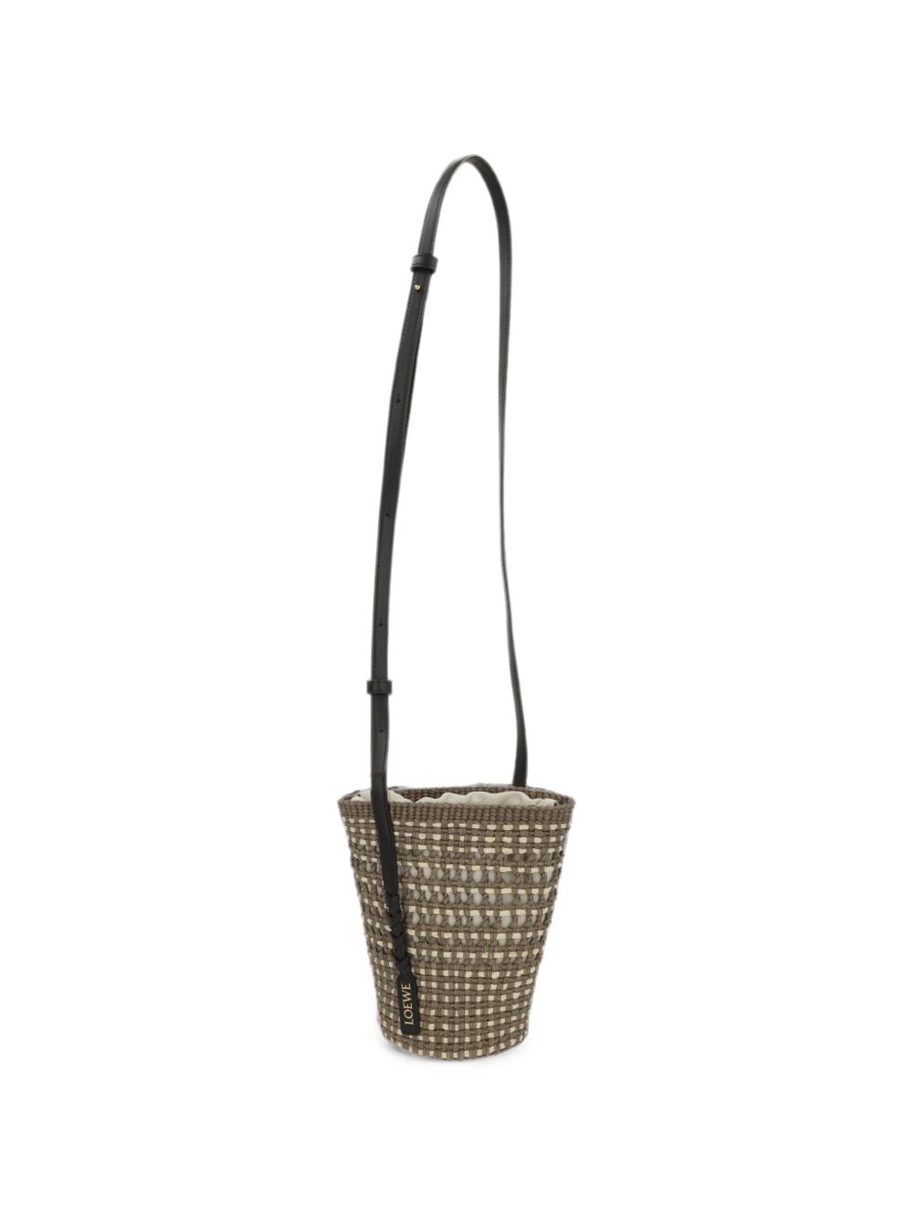 Loewe Paula's Ibiza Women Braid Rafia Bucket Bag