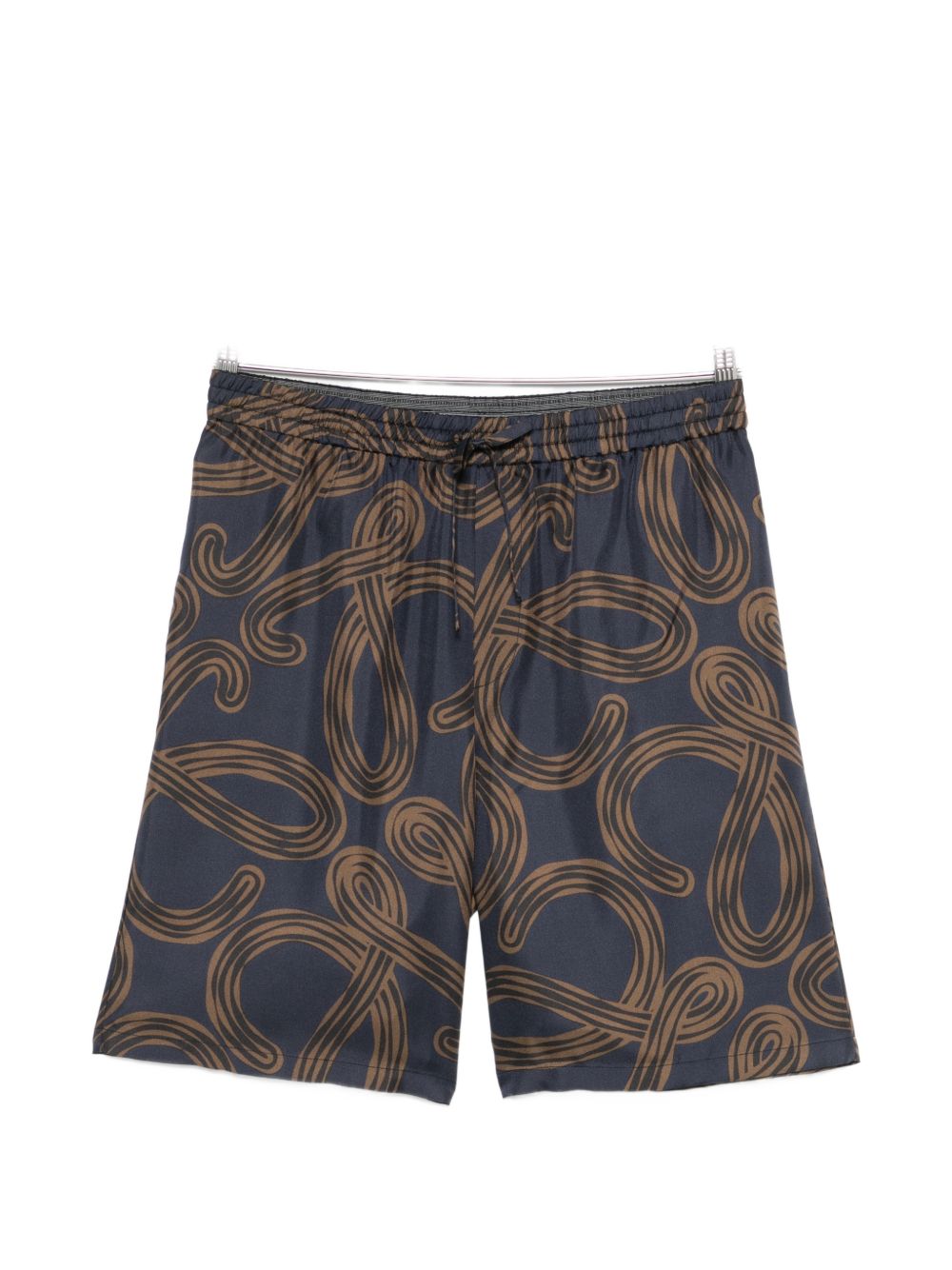 Loewe Paula's Ibiza Men Printed Silk Shorts