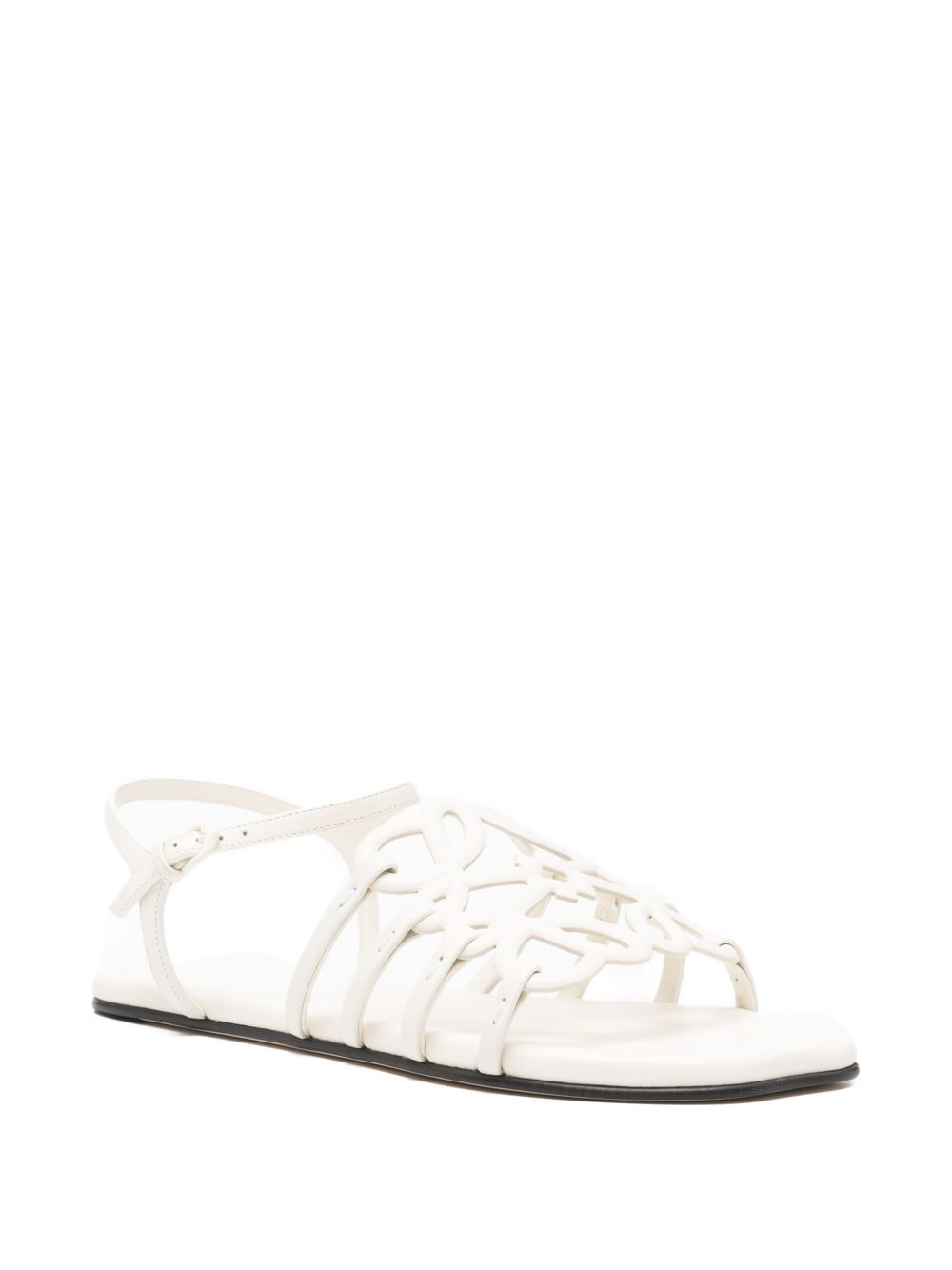 Loewe Paula's Ibiza Women Petal Anagram Leather Sandals