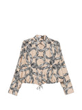 Loewe Paula's Ibiza Women Printed Silk Shirt