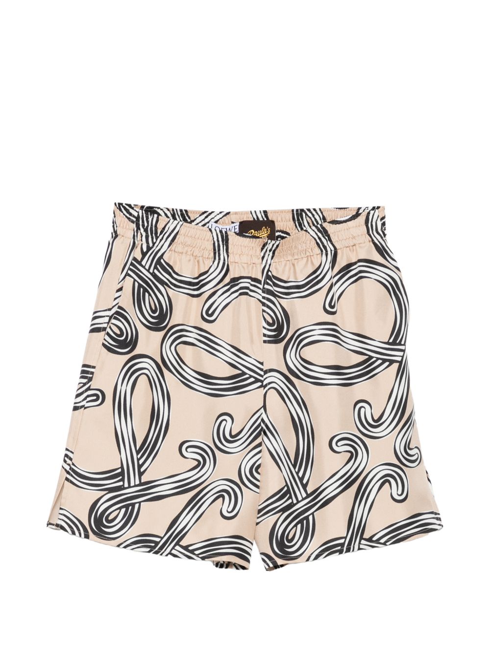 Loewe Paula's Ibiza Women Printed Silk Shorts