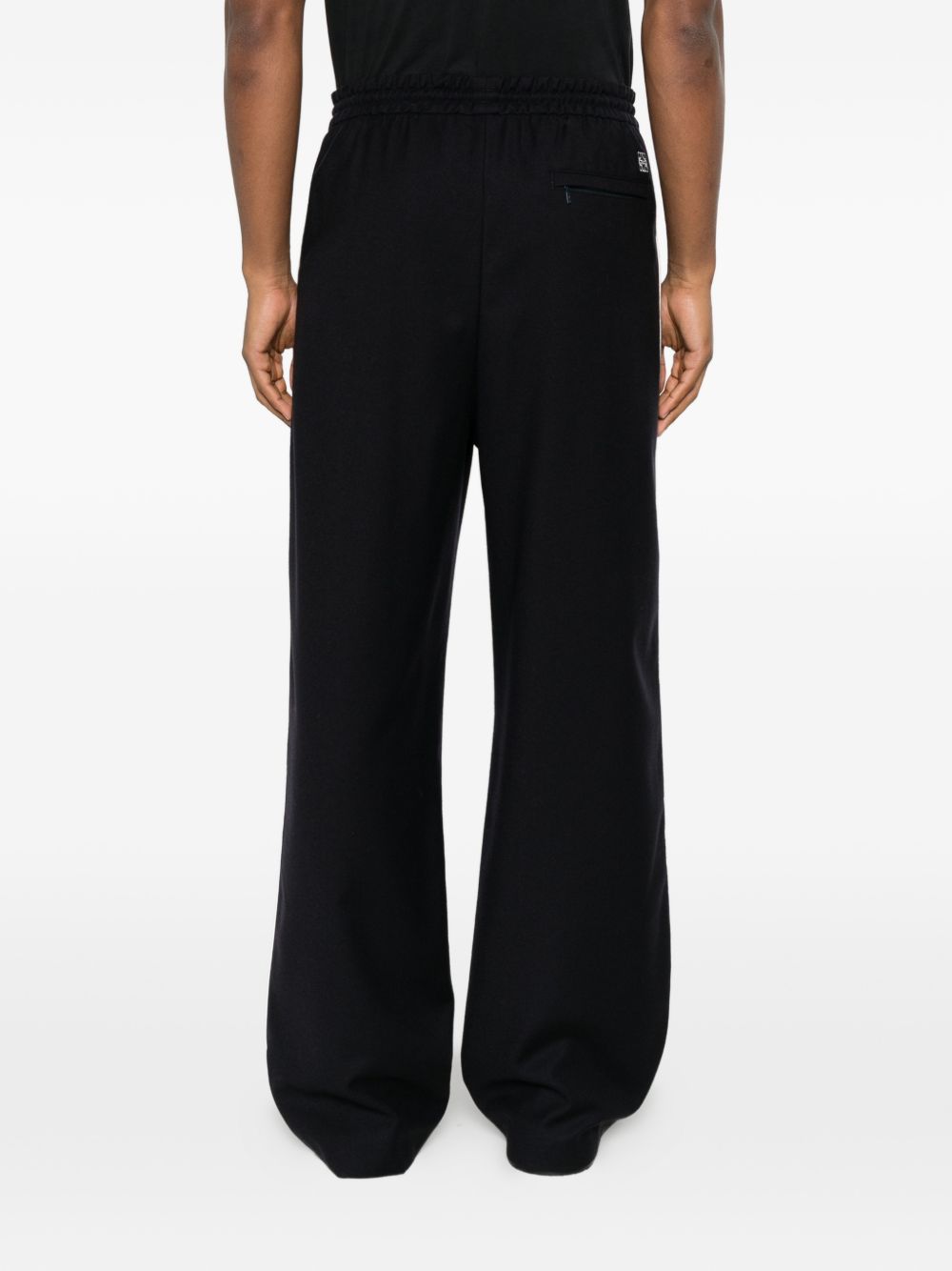 Loewe Men Wool Drawstring Trousers